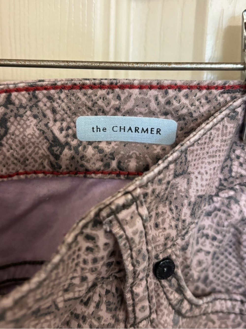 Sanctuary Denim “The Charmer” Snakeskin Skinny Jeans – Size 28 - Picture 6 of 7